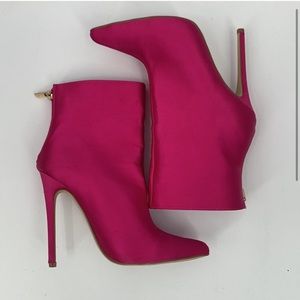 Pink Comfy Sexy Booties size 8